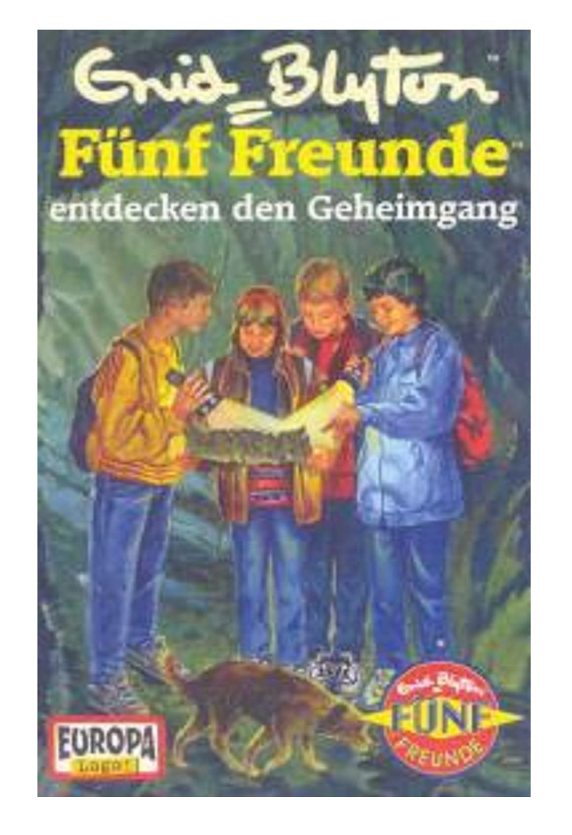 5 Fünf Freunde Hörspiel MC 033 entdecken den Geheimgang Europa neue Auflage bunt 1999 Children & Young People