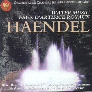 Water Music / Feux d'artifice royaux cd