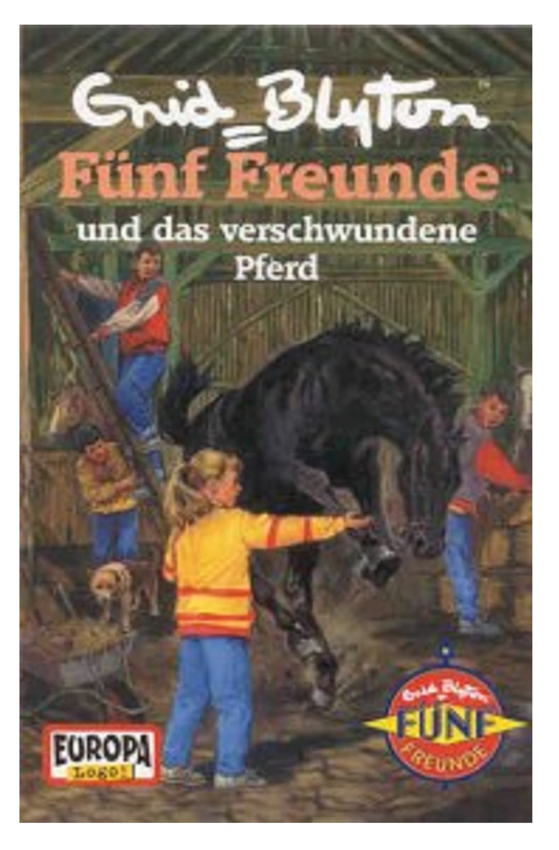 5 Fünf Freunde Hörspiel MC 040 40 und das verschwundene Pferd Europa neue Auflage bunt 2001 Children & Young People