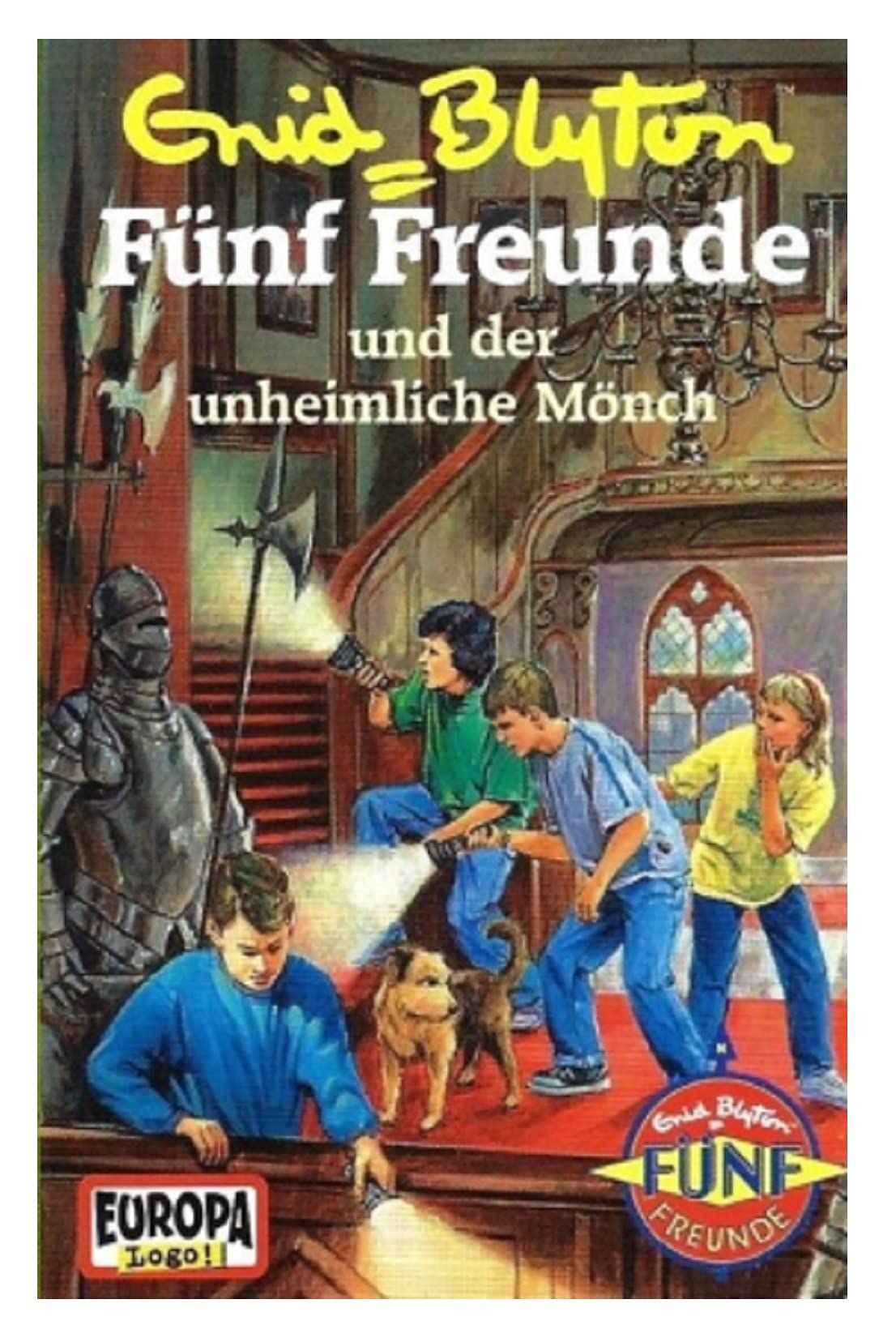 5 Fünf Freunde und der unheimliche Mönch, Hörspiel MC 043 43, Europa neue Auflage bunt 2001 Children & Young People