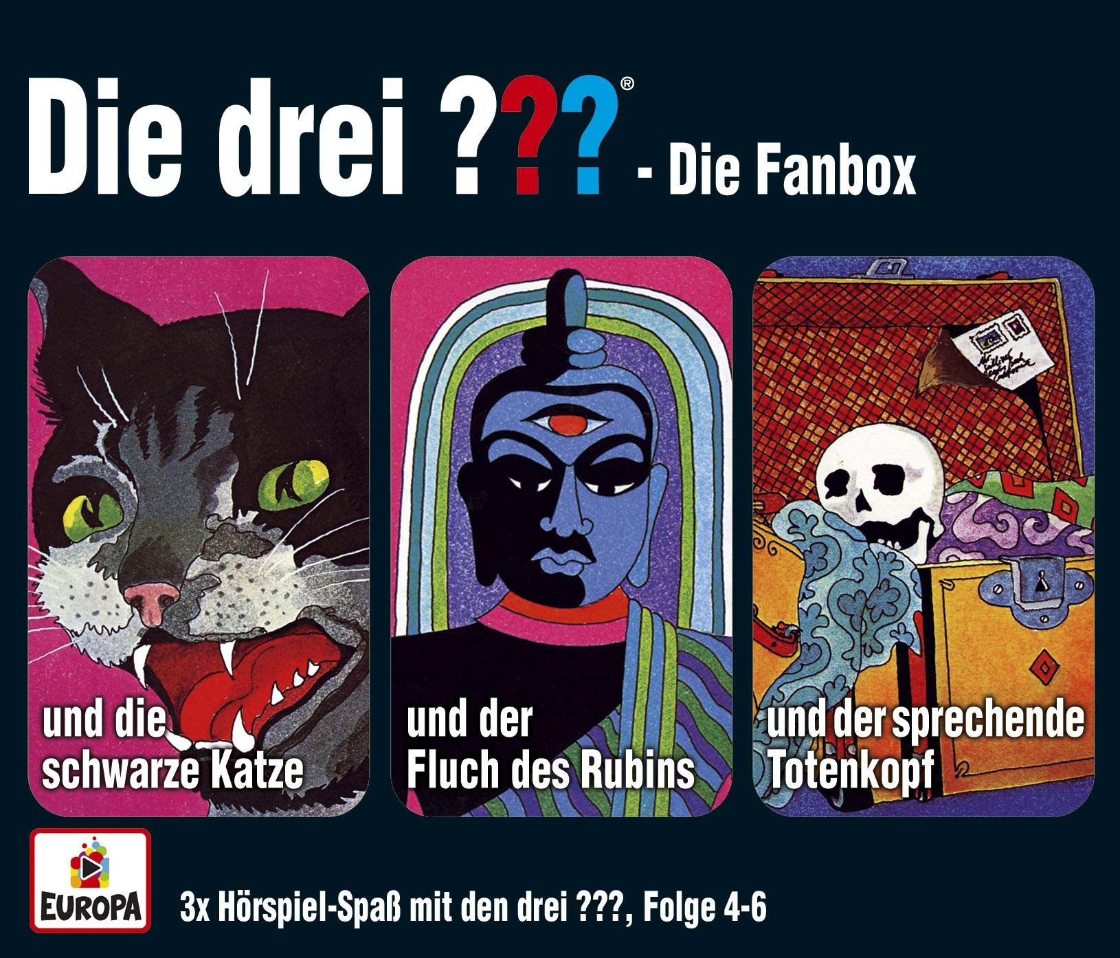 Die drei ??? Box 02. Folgen 4-6 (drei Fragezeichen) 3 CDs Funk, R&B & Soul