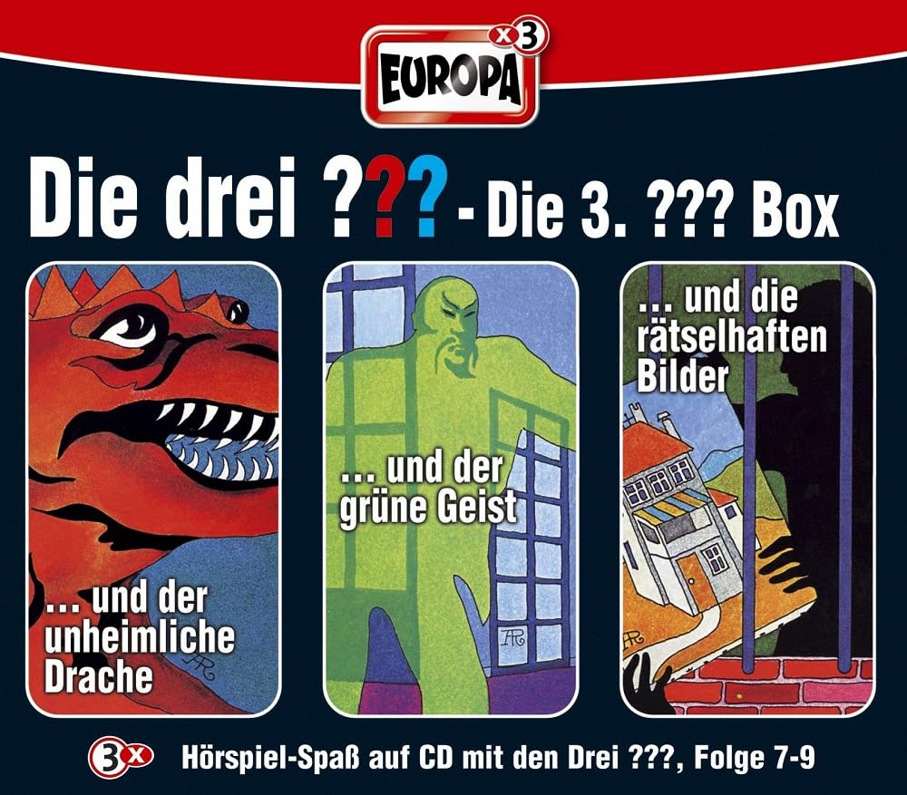 Die drei ??? Box 03. Folgen 7-9 (drei Fragezeichen). 3 CDs Children & Young People Audio Books