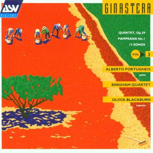 Vol. 3 - Piano Quintet, Songs (Portugheis, Bingham Quartet) cd