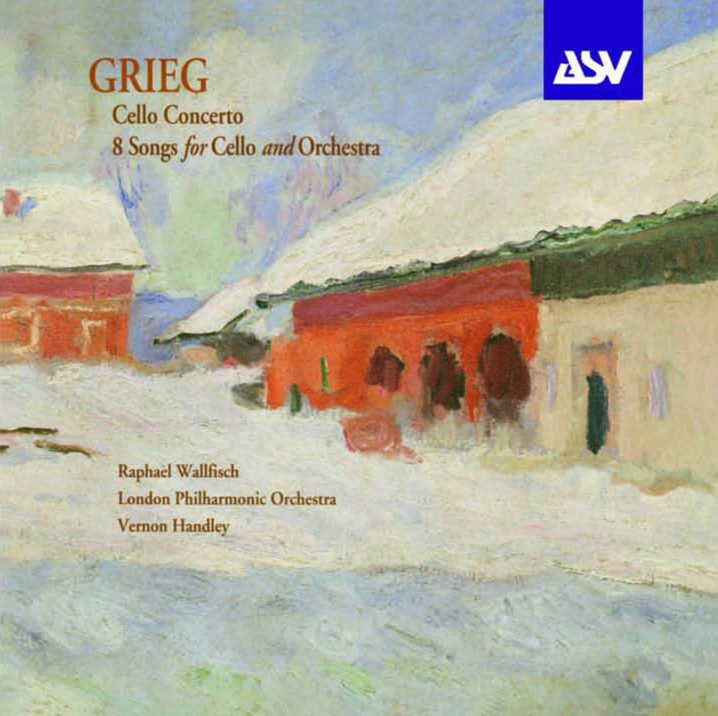 Lieder (8) Fuer Cello & Orchester Bearbeitet, Konz cd