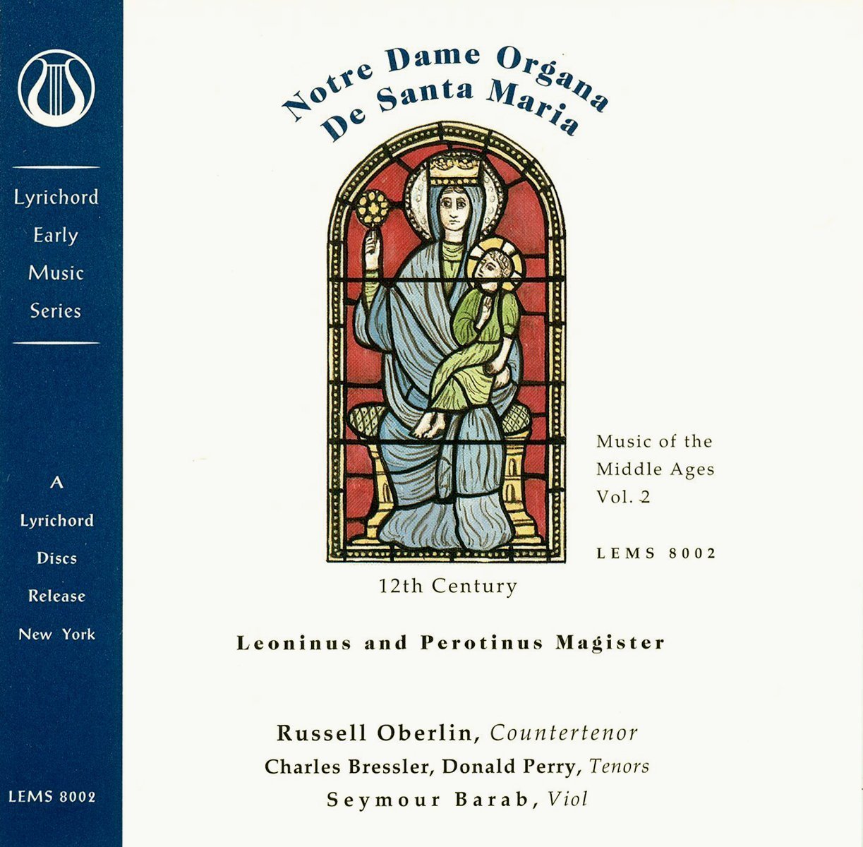 Notre Dame Organa De Santa Maria cd