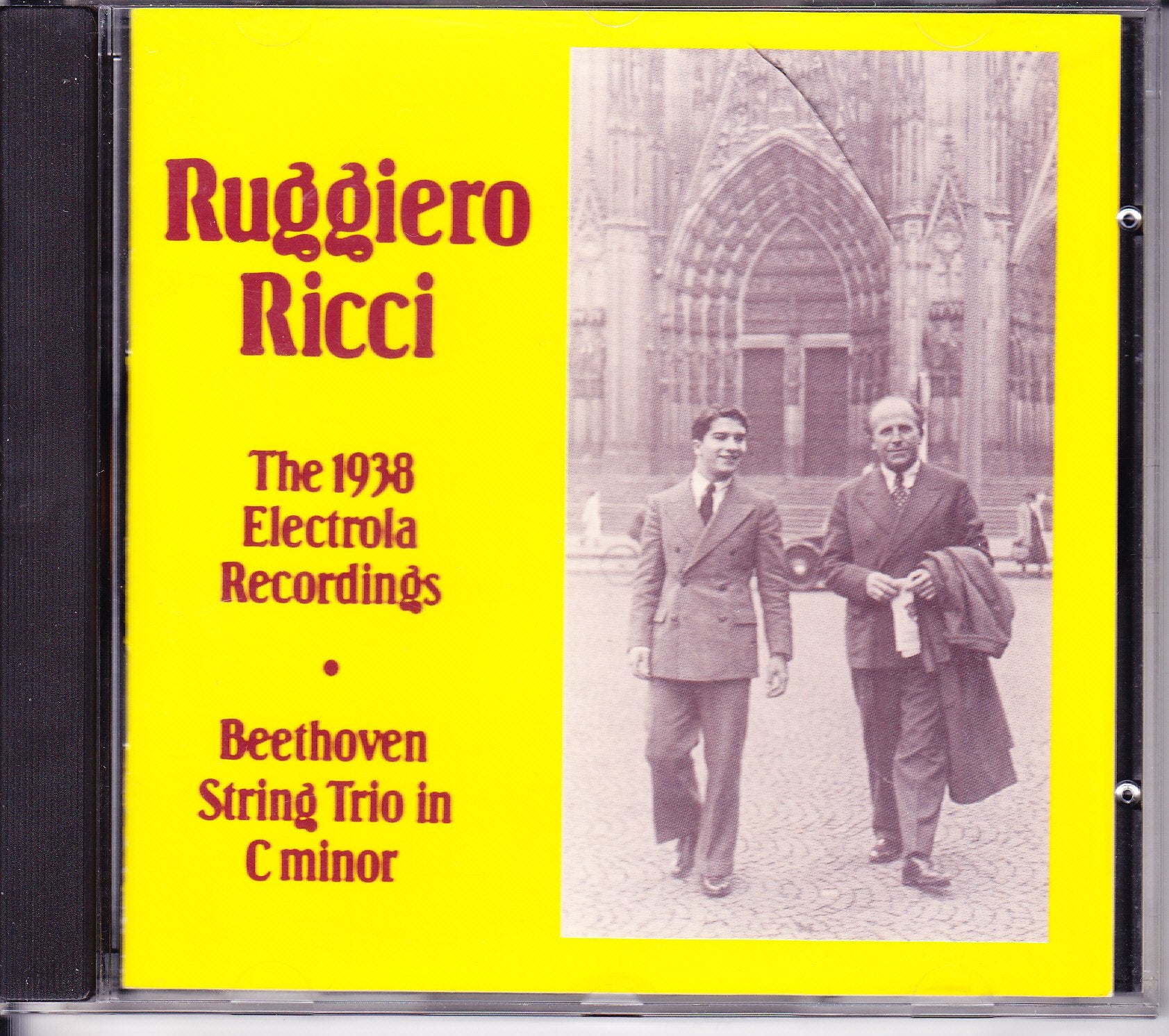 Ruggiero Ricci - The 1938 Electrola Recordings / Beethoven: String Trio in C minor Classical
