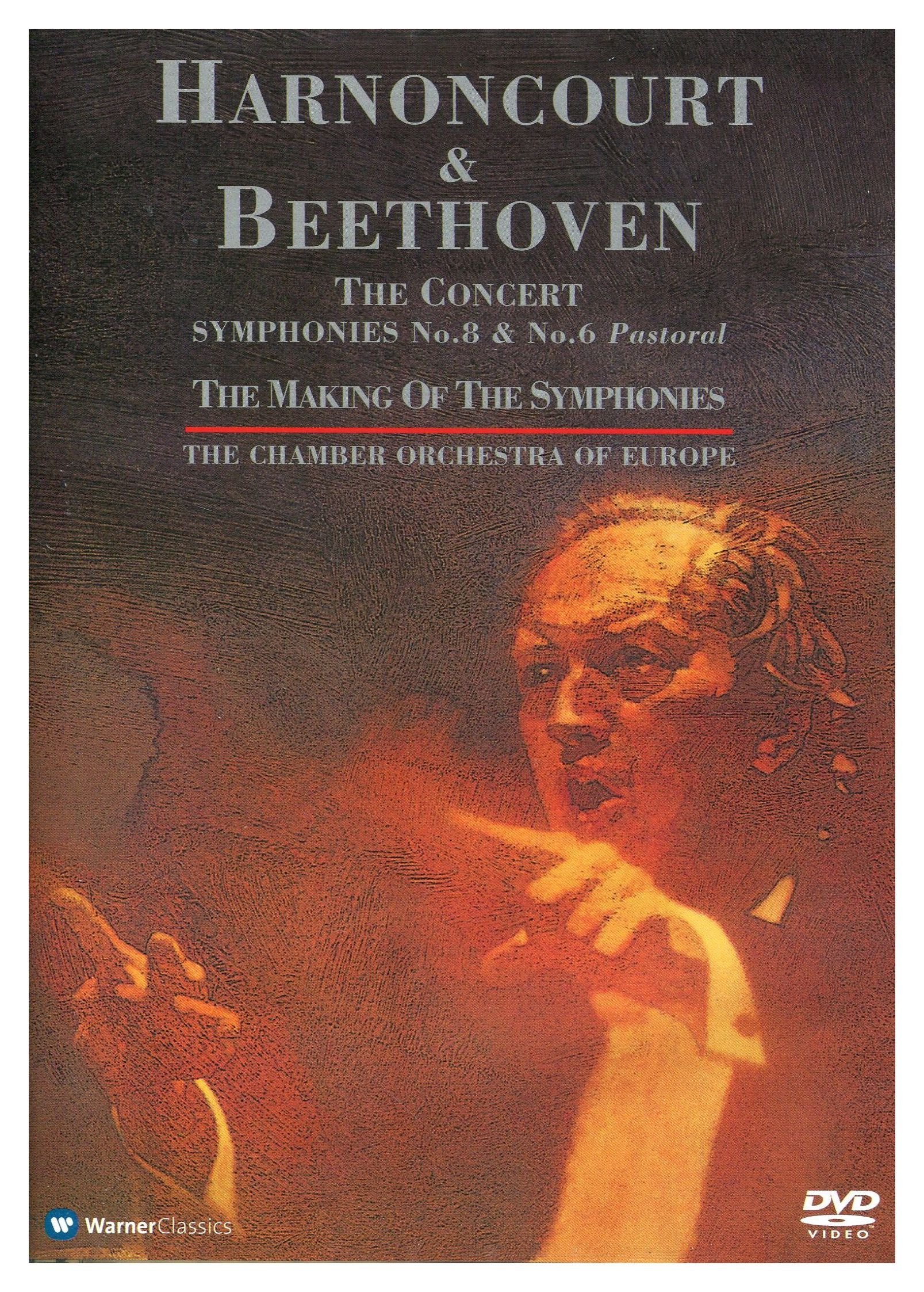 Harnoncourt - Beethoven Symphonies No.8 & No dvd