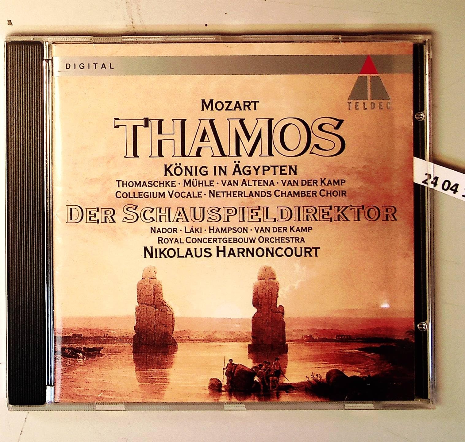 Mozart: Thamos / Der Schauspieldirektor (Auszüge) Classical