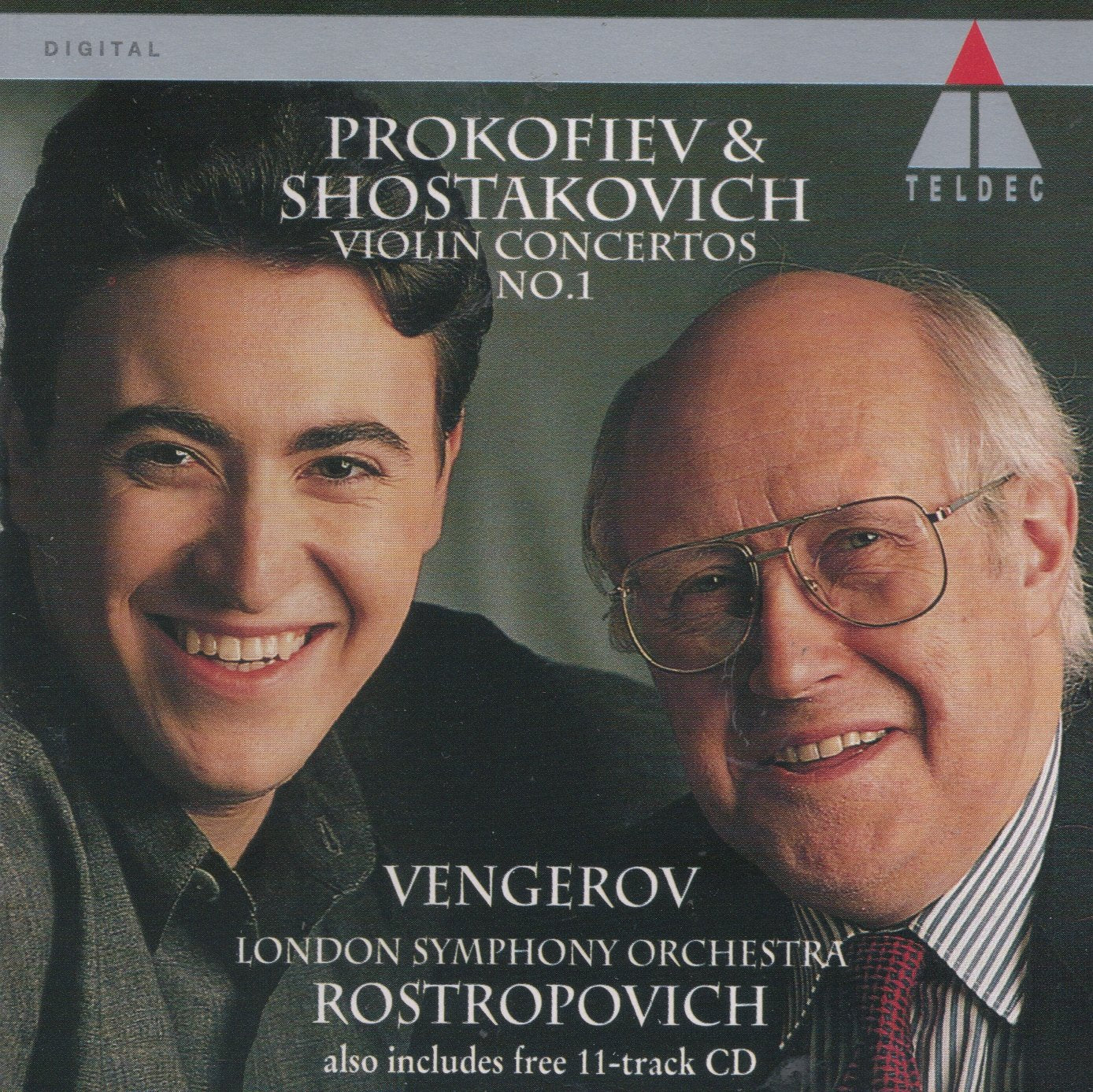 Prokofiev & Shostakovich:Violin Concertos No.1 cd