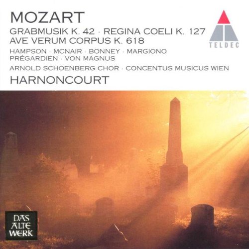 Grabmusik K. 42, Regina coeli K. 127, Ave verum K. 618 Classical
