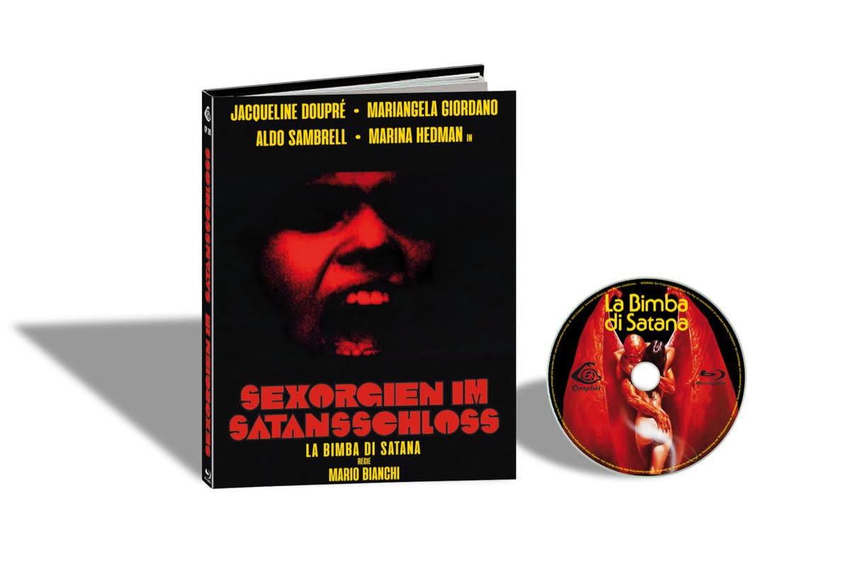 Sexorgien im Satansschloss - La Bimba di Satana - Mediabook - Cover B - Limited Edition auf 500 Stück dvd