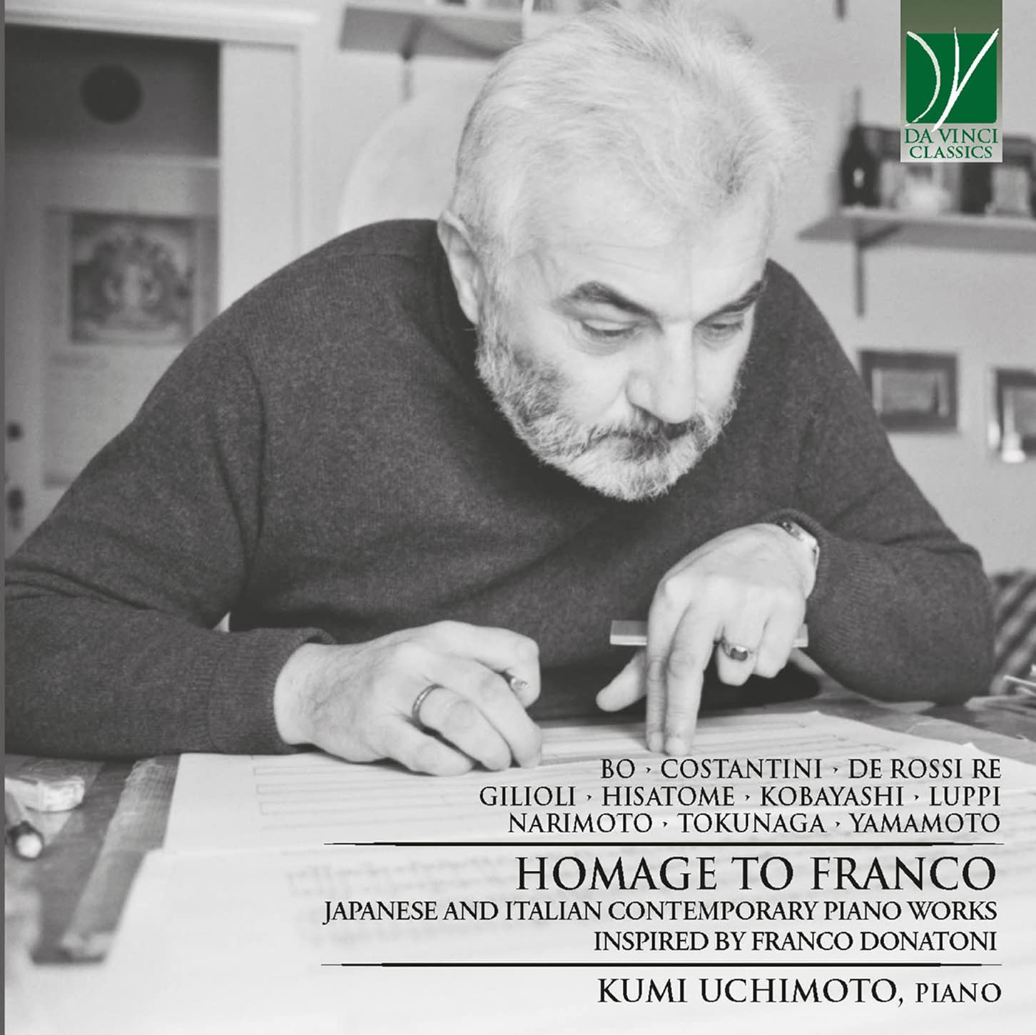 Homage to Franco Japanese & Italian Contemporary Piano Works Inspired By Franco cd