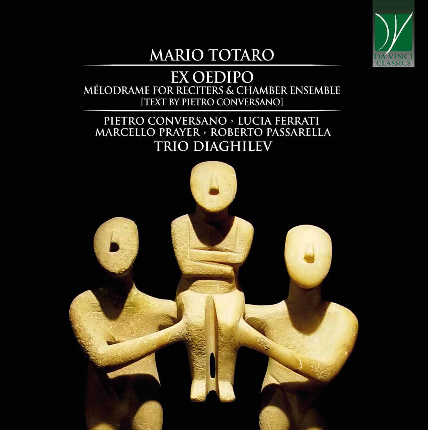 Totaro: Ex Oedipo Melodrame For Reciters & Chamber Ensemble Pop