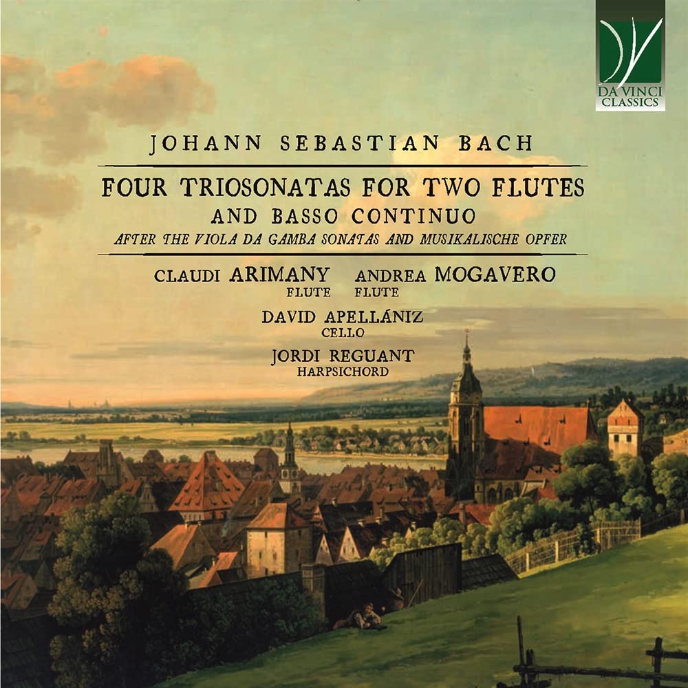 Bach, J-S : Quatre Sonates pour Deux Flûtes et Basse Continue cd