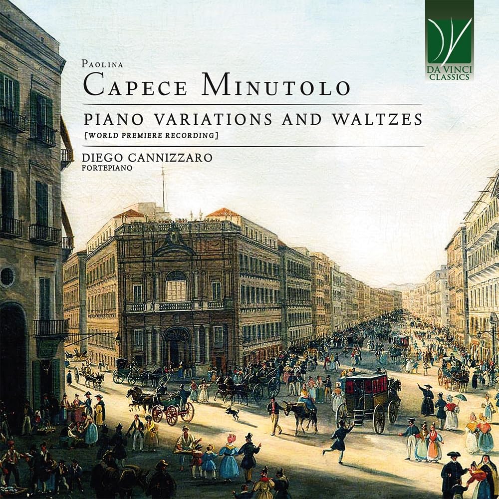 Paolina Capece Minutolo : Variations pour Piano et Valses cd