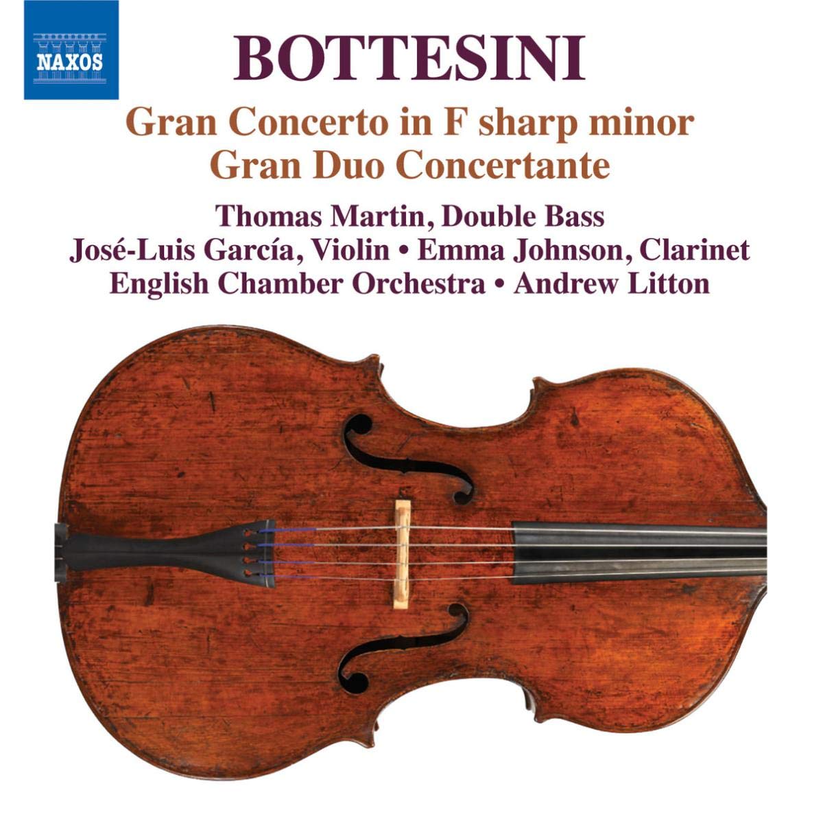 Bottesini Collection, Vol. 1 cd