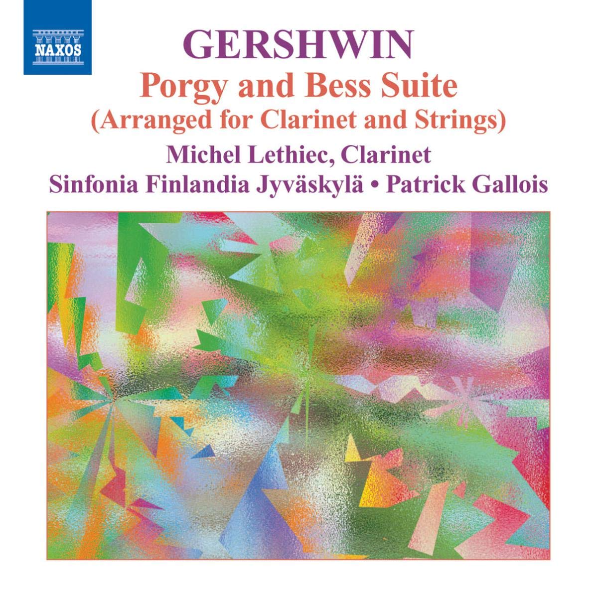 GERSHWIN Musik für Klarinette und Streicher (arrang. von Franck Villard) Classical