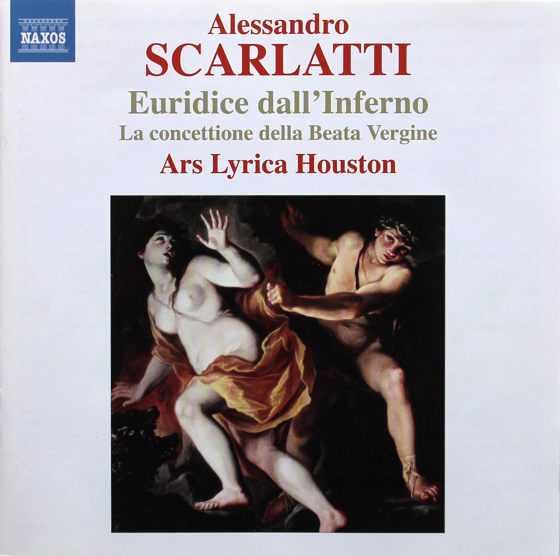 Alessandro Scarlatti : Euridice dall'inferno cd