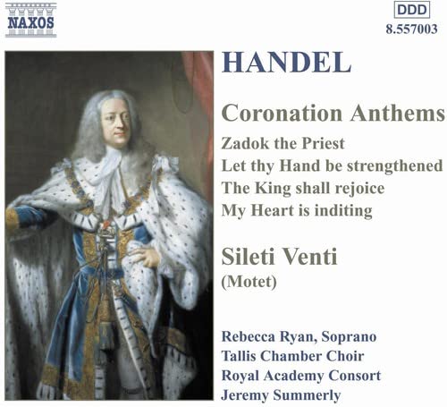 Coronation Anthems Hwv 258-261 & Silete Venti Hwv 242 Classical