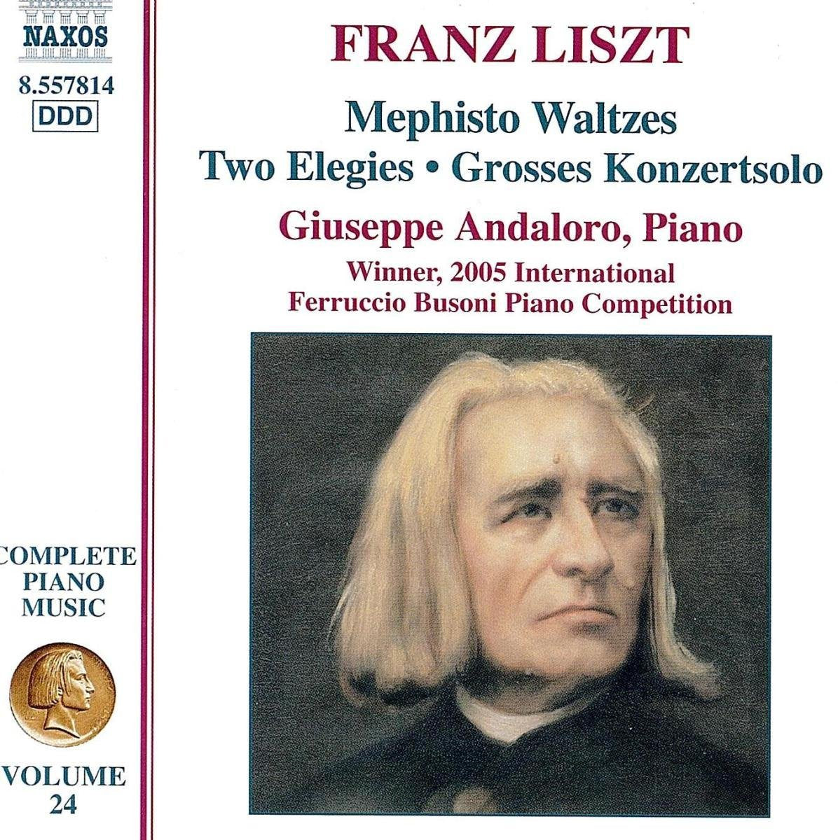 Klaviermusik Vol. 24: Mephistowalzer / 2 Elegien / Großes Konzertsolo Classical