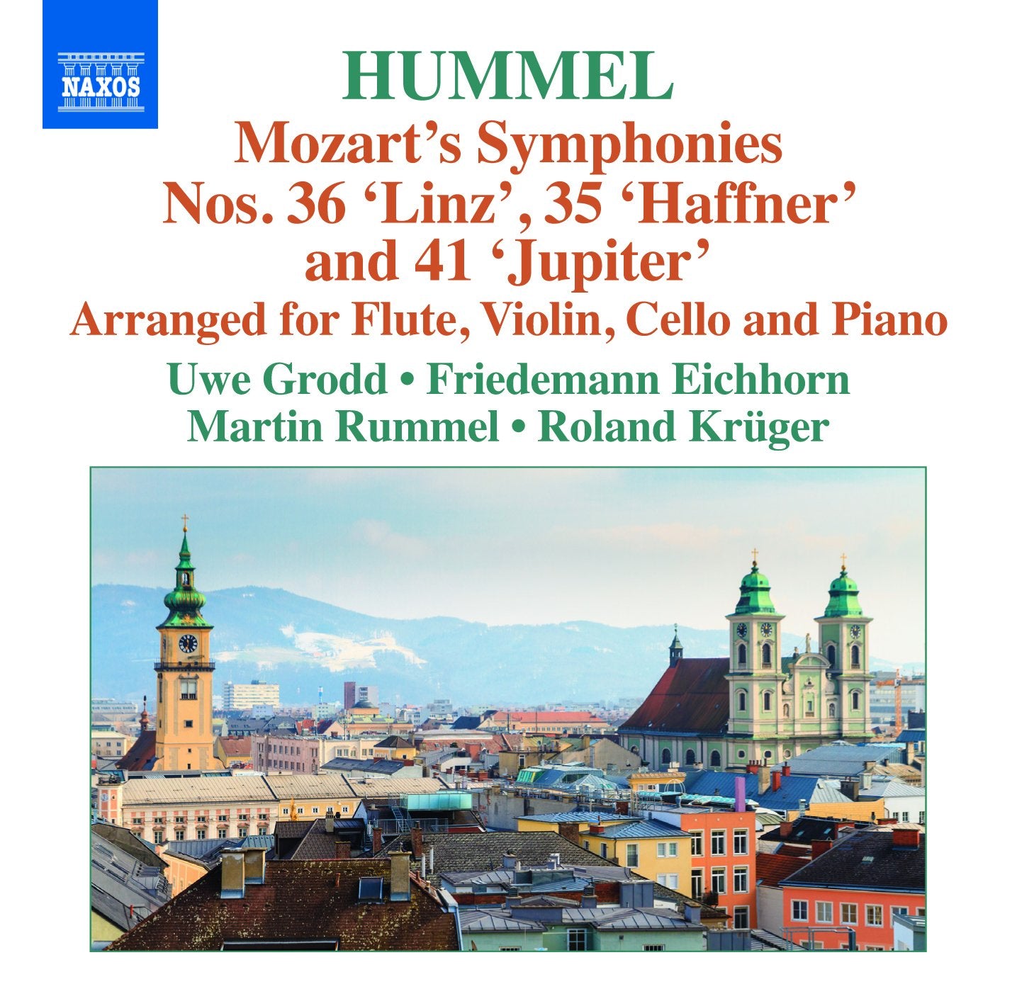 Sinfonien 35,36,41 (arr.J.N.Hummel) Classical