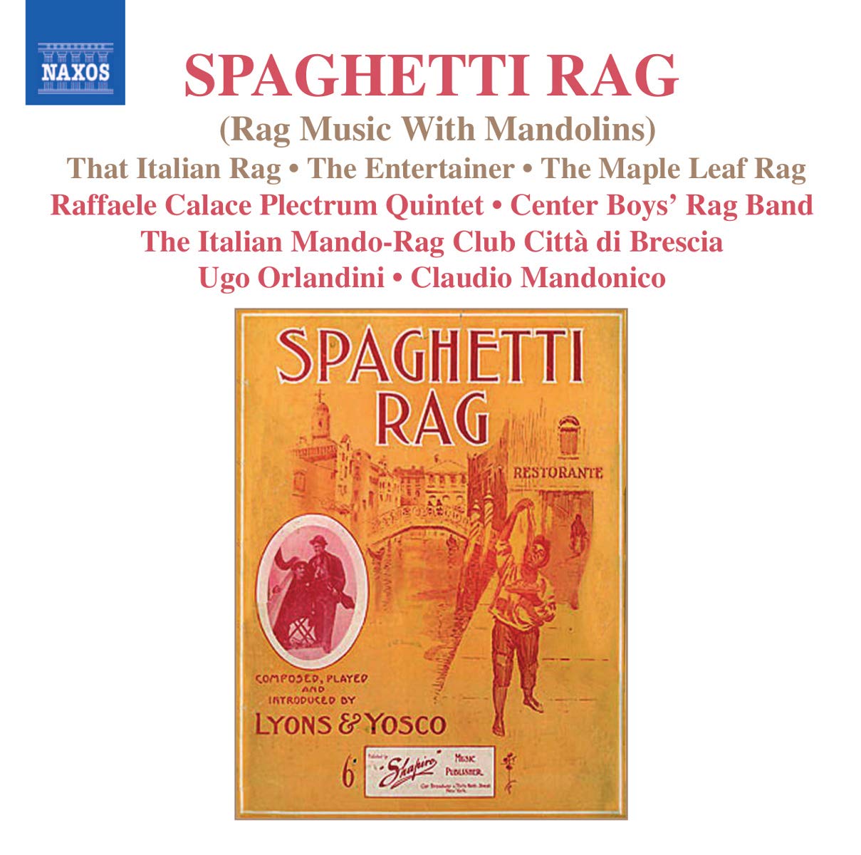 Spaghetti Rag-Rag Music With Mandolins Classical