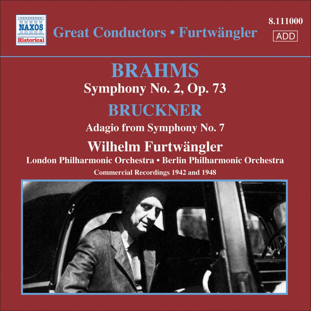 Brahms: Sinfonie Nr. 2 / Bruckner: Adagio von Sinfonie Nr. 7 Classical