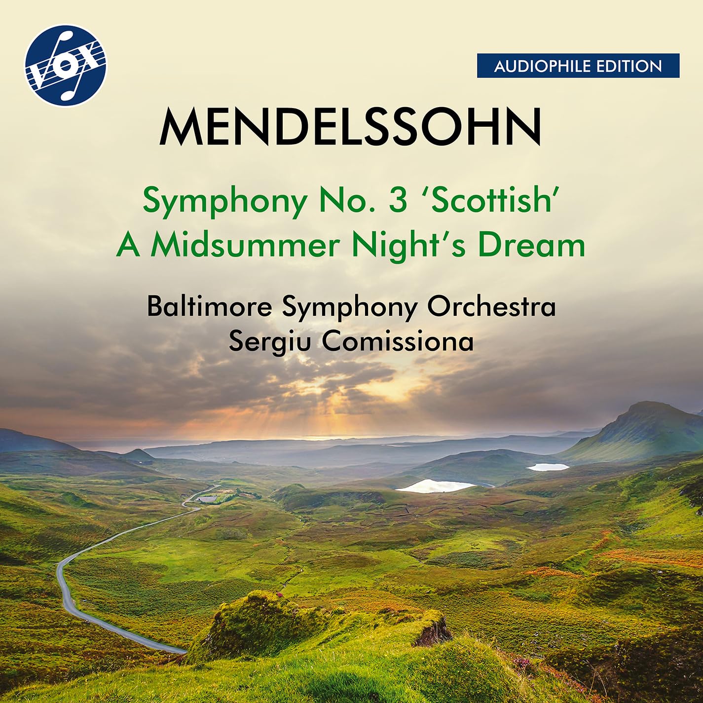 Symphonie N° 3 "Écossaise-Songe d'une Nuit d'Été cd