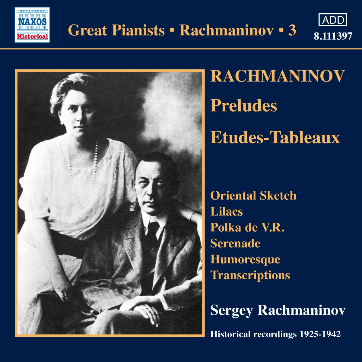 Preludes/Etudes-Tableaux Classical