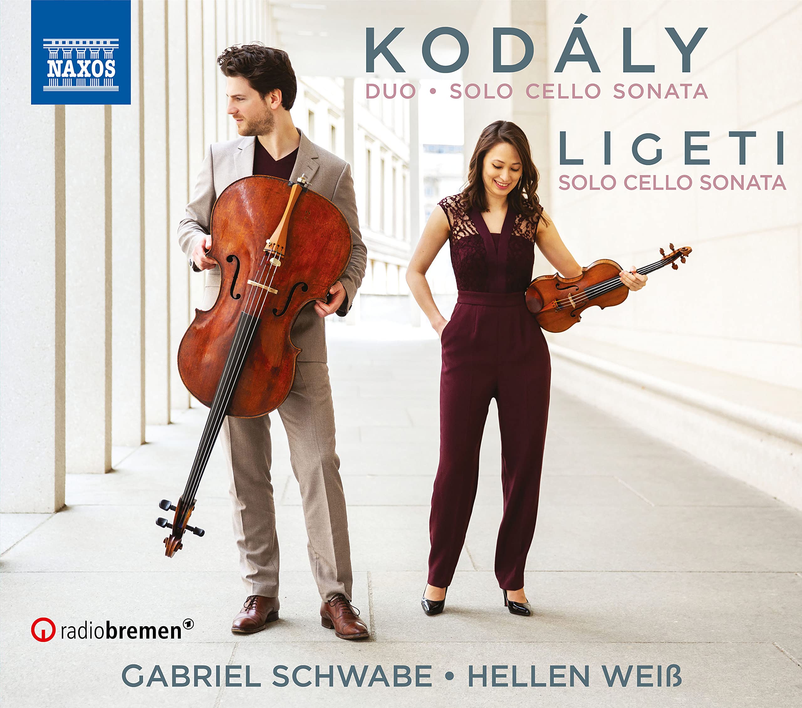 Kodály Duo pour Violon Ligeti : Sonate pour Violoncelle Solo cd