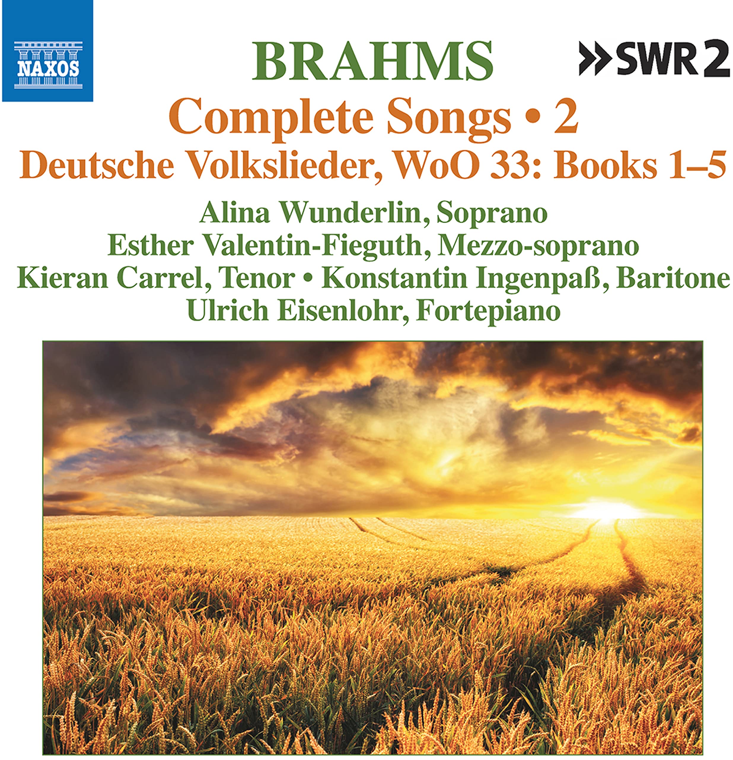 Complete Songs, Vol. 2-Deutsche Volkslieder, Woo 33: Books 1–5 cd