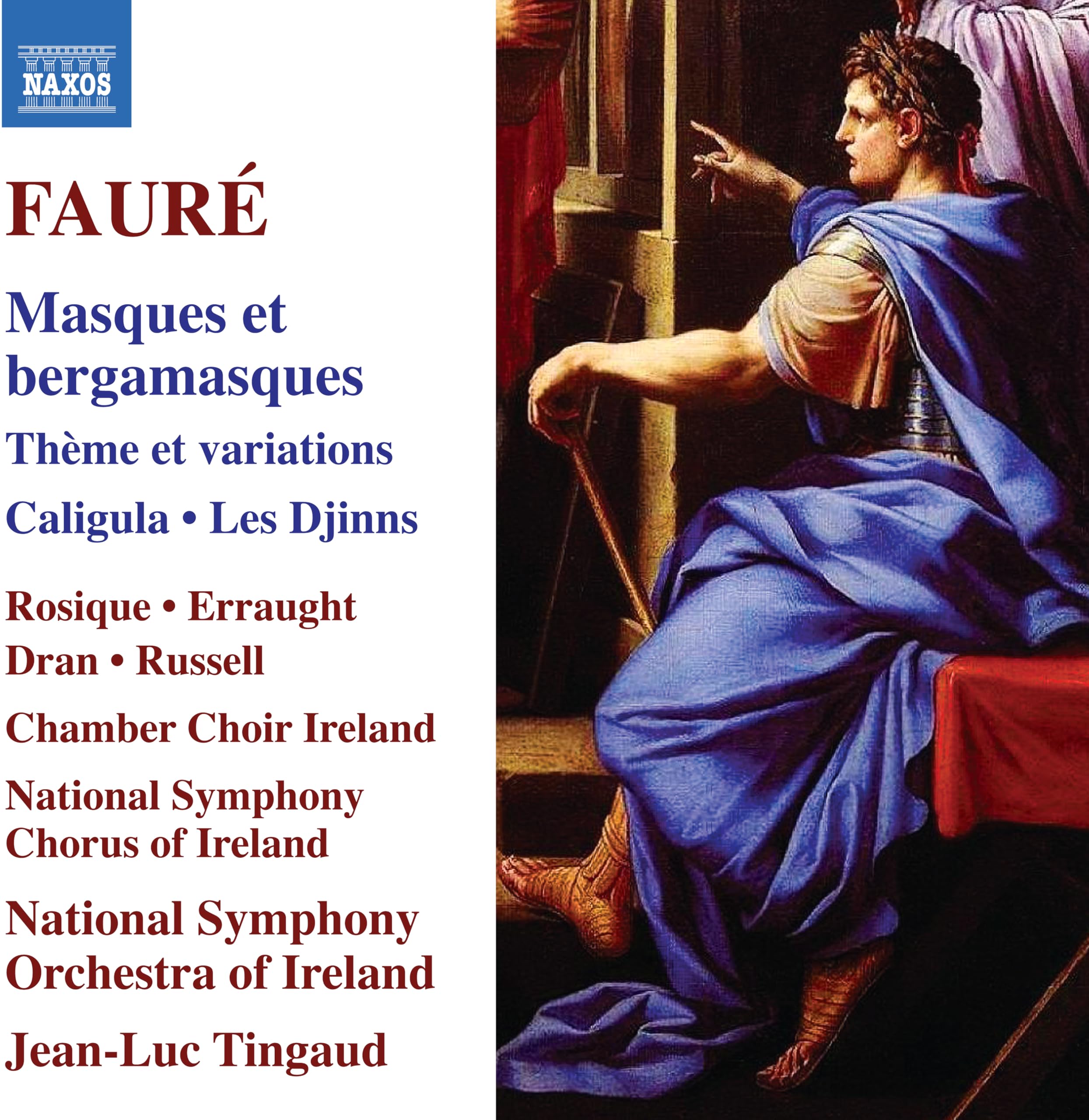 Masques et Bergamasques - Thème et Variations - Caligula - les Djinns cd