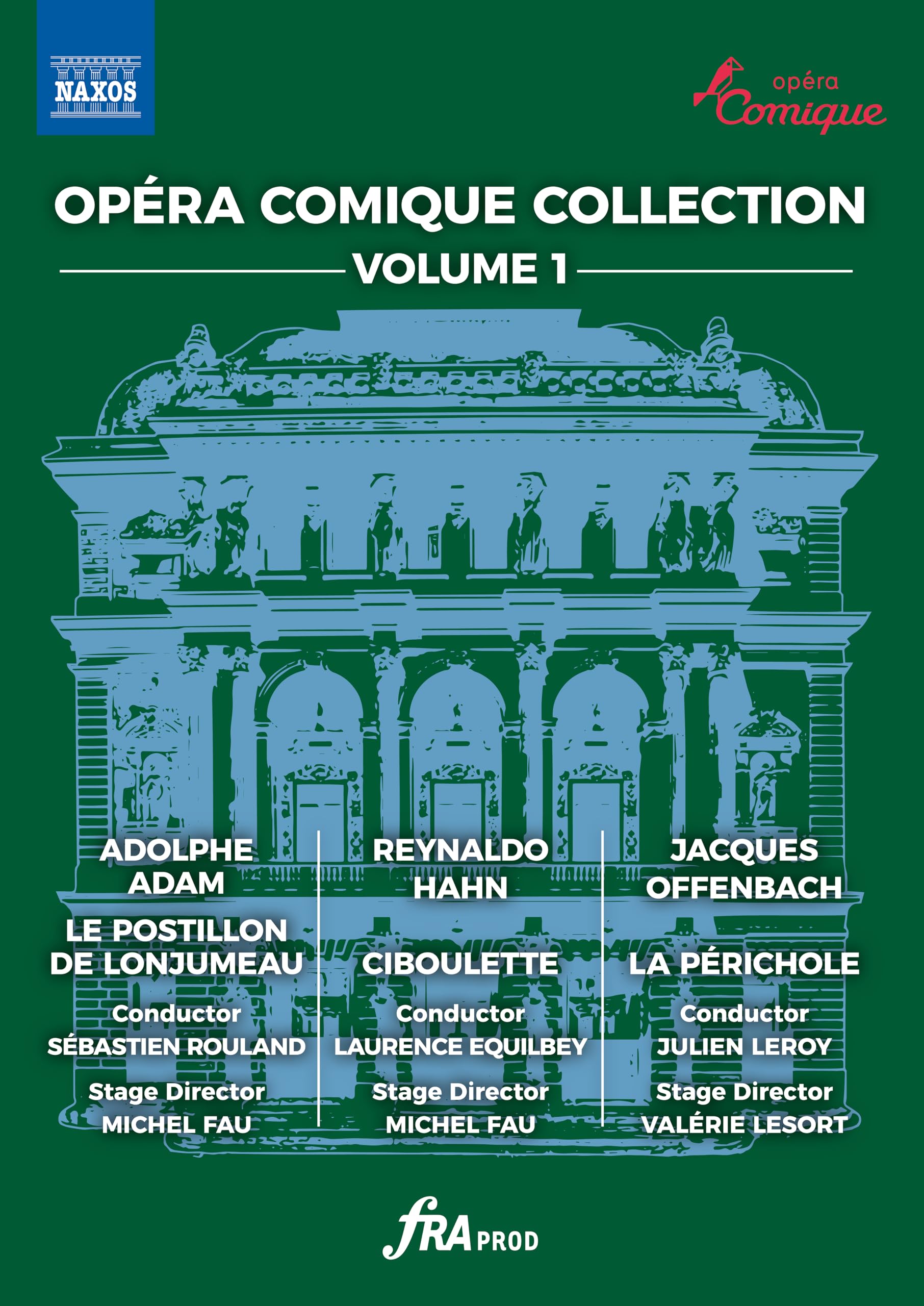 Opéra Comique Collection (Vol. 1) : Le Postillon de Lonjumeau-Ciboulette-la Périchole dvd