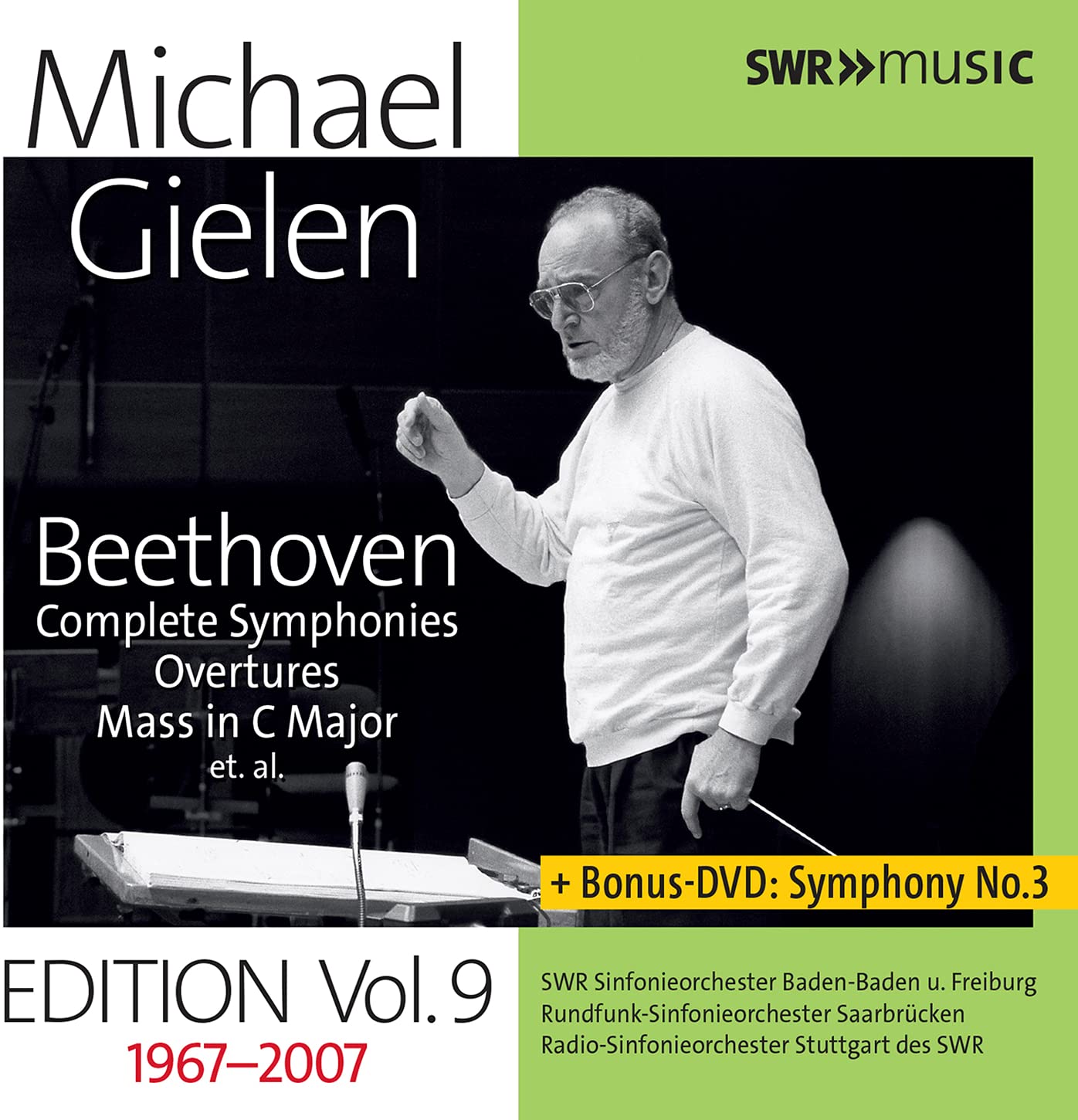 Michael Gielen Édition Vol 9 Ludwig Van Beethoven cd
