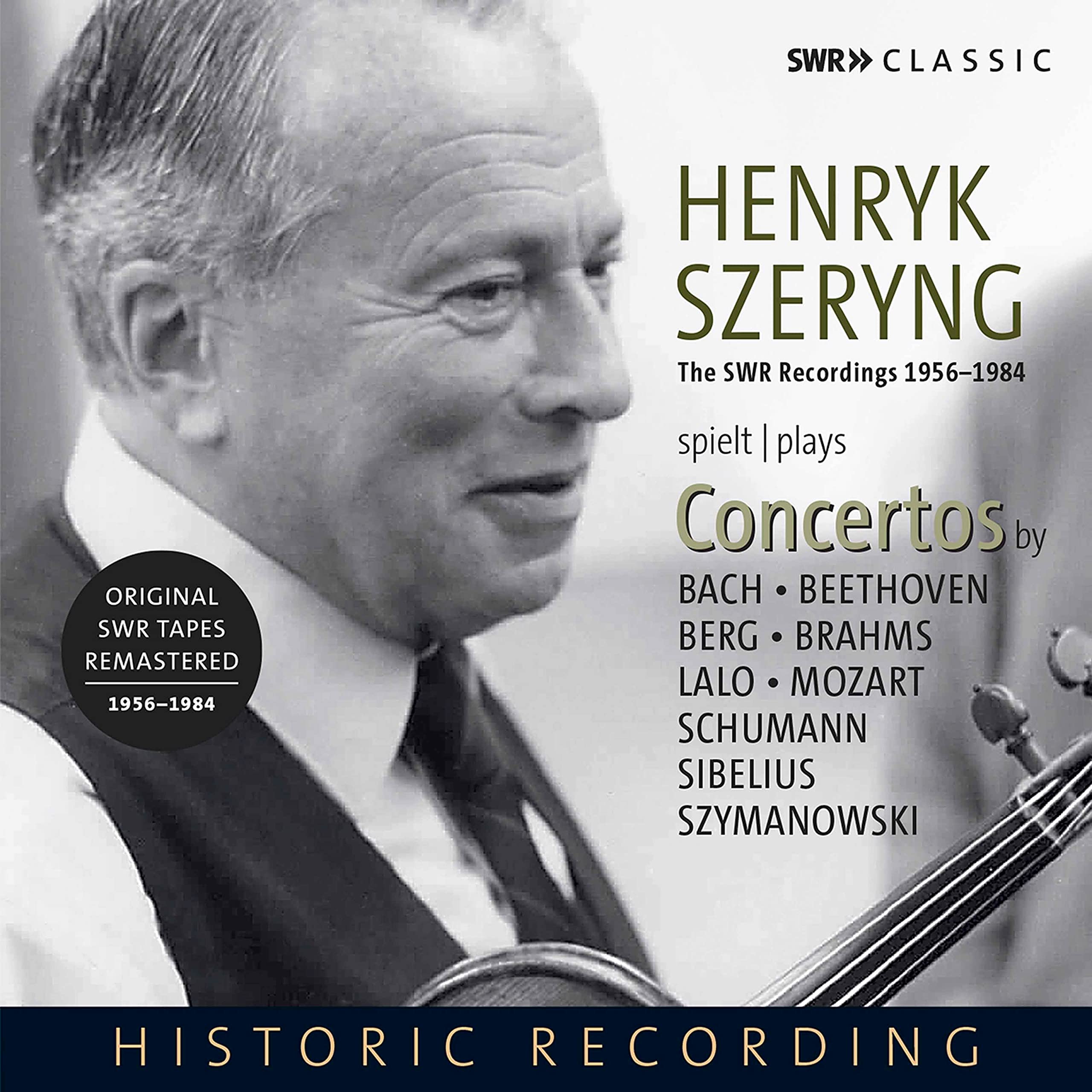 Henryk Szeryng Spielt Violinkonzerte Classical