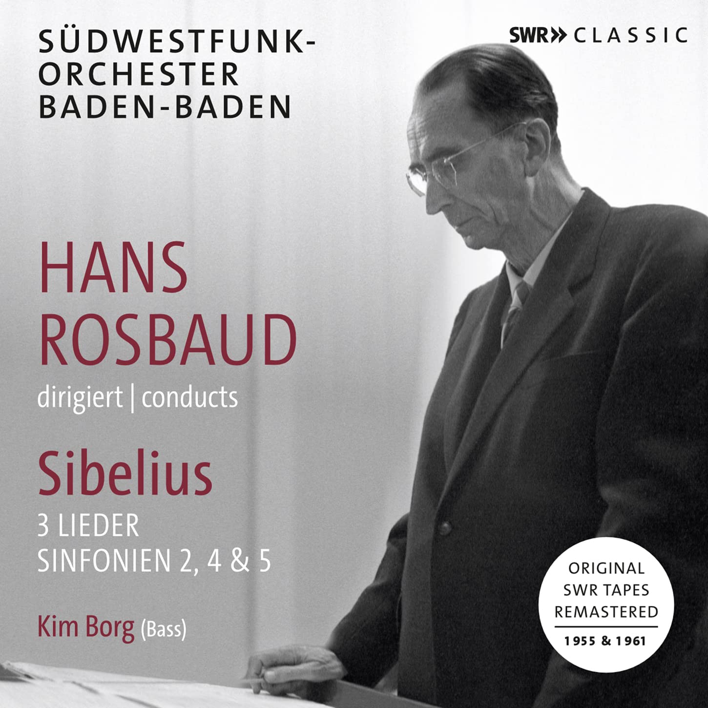 Hans Rosbaud dirigiert Jean Sibelius cd