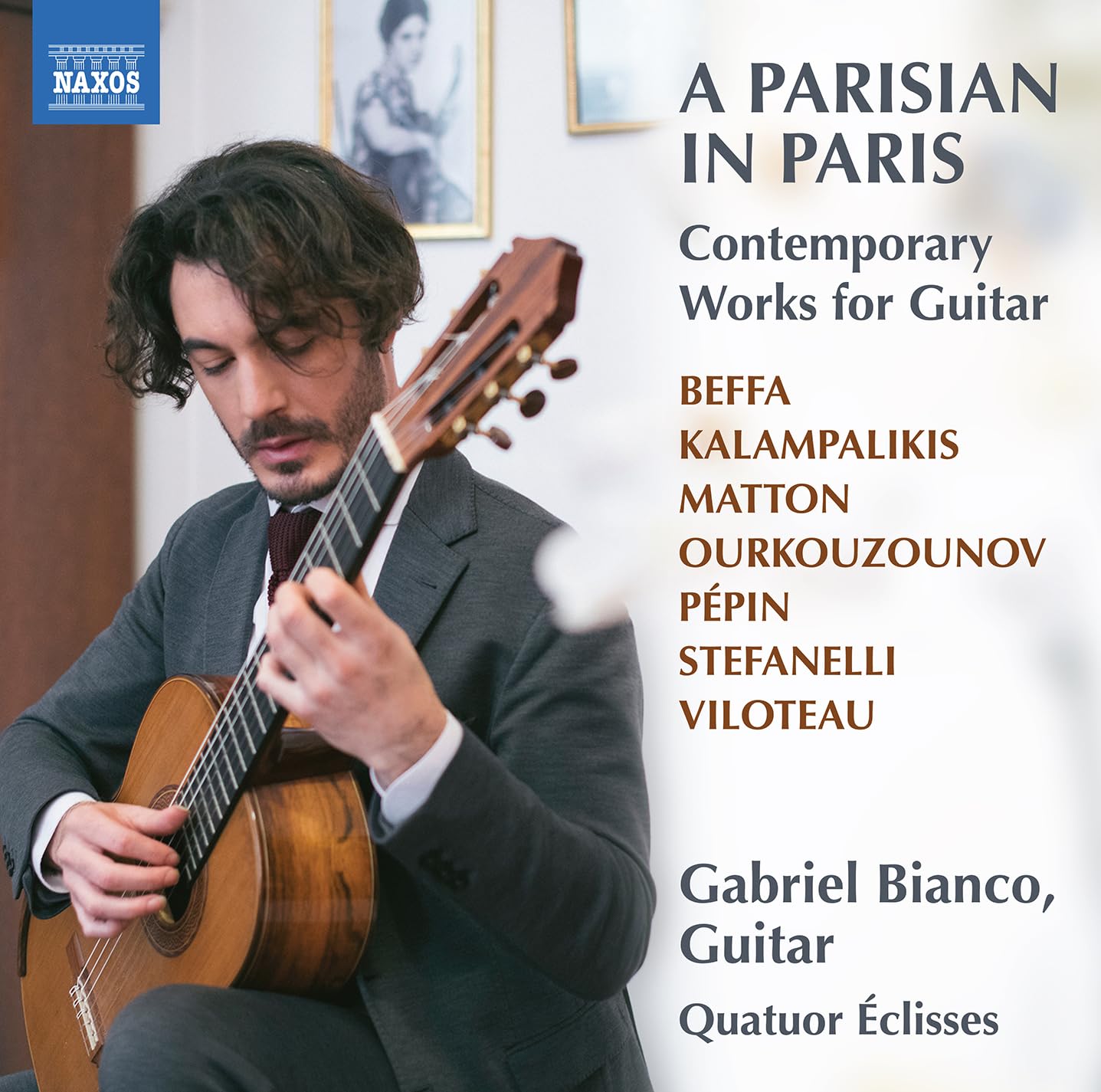 A Parisian in Paris - Contemporary Works for Guitar cd