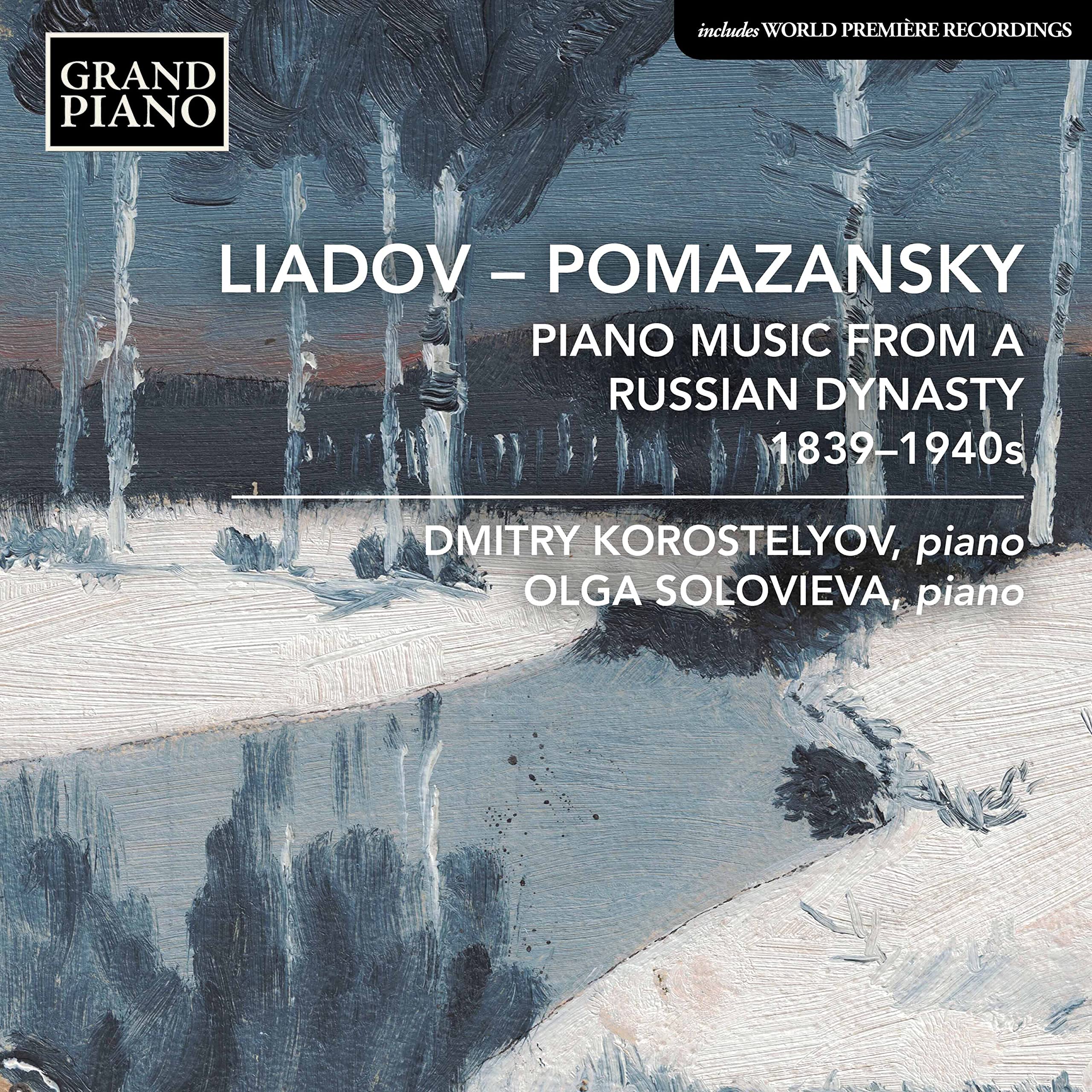 Piano Music from a Russian Dynasty cd