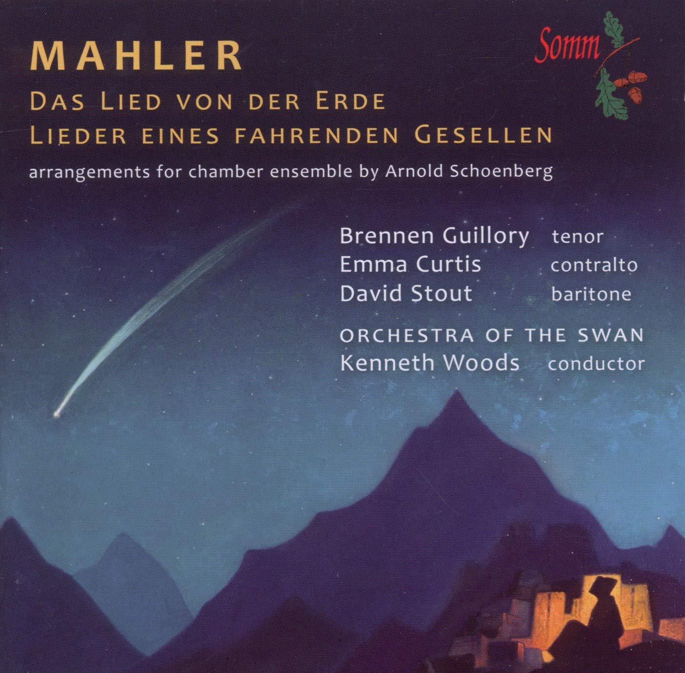 Lieder Eines Fahrenden Gesellen, Das Lied von Der Erde (arrangements A. Schönberg) cd