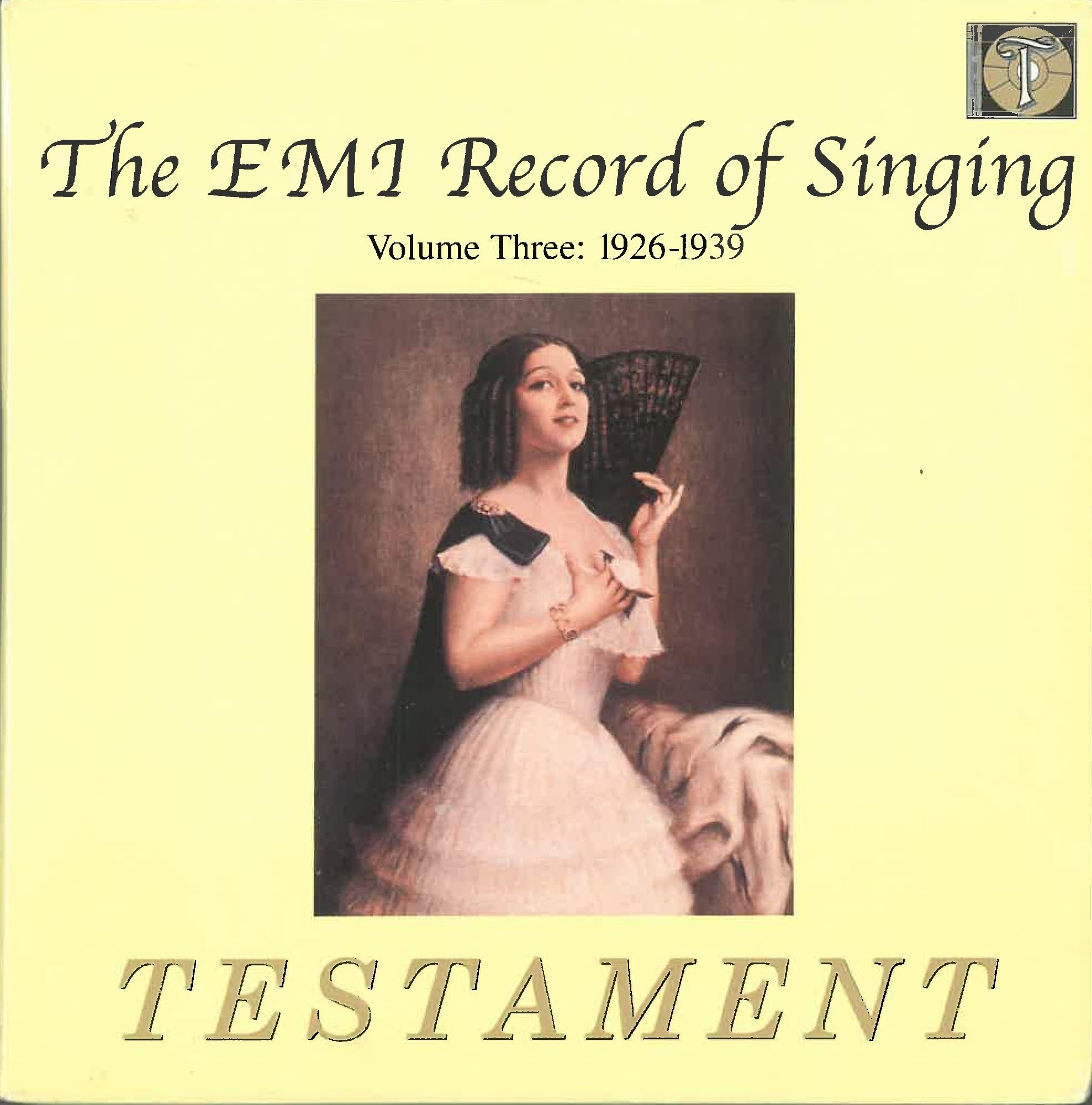 The EMI Record Of Singing Vol. 3 (Aufnahmen 1926-1939) Jazz