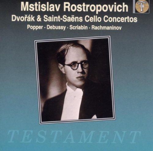 Dvorak: Cello Concerto (Aufnahmen 1956-1959, Rostropovich 70th Birthday Issue) Classical