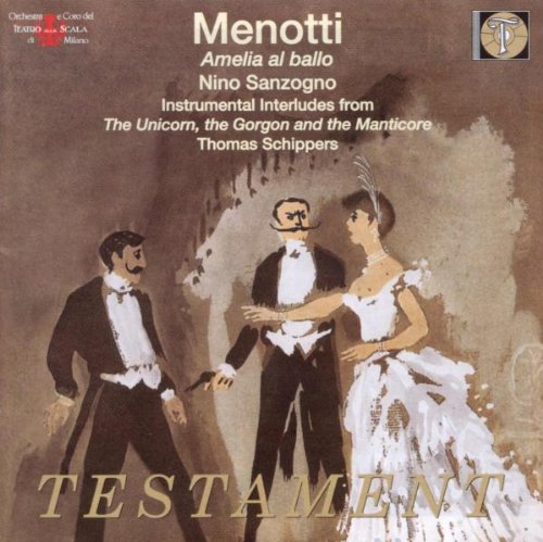 Menotti: Amelia al ballo cd