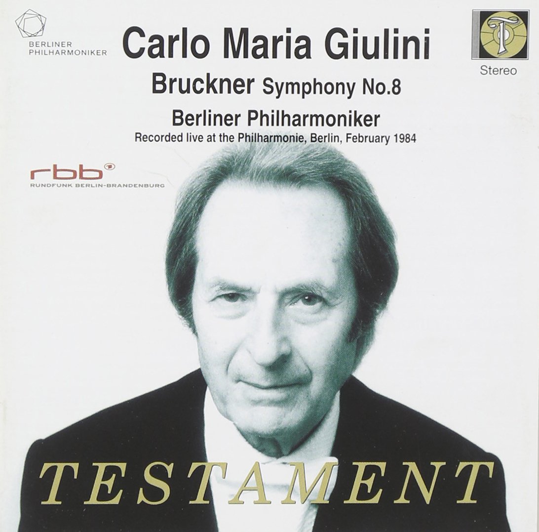 Giulini Dirige Bruckner Sinfonia N.8 cd