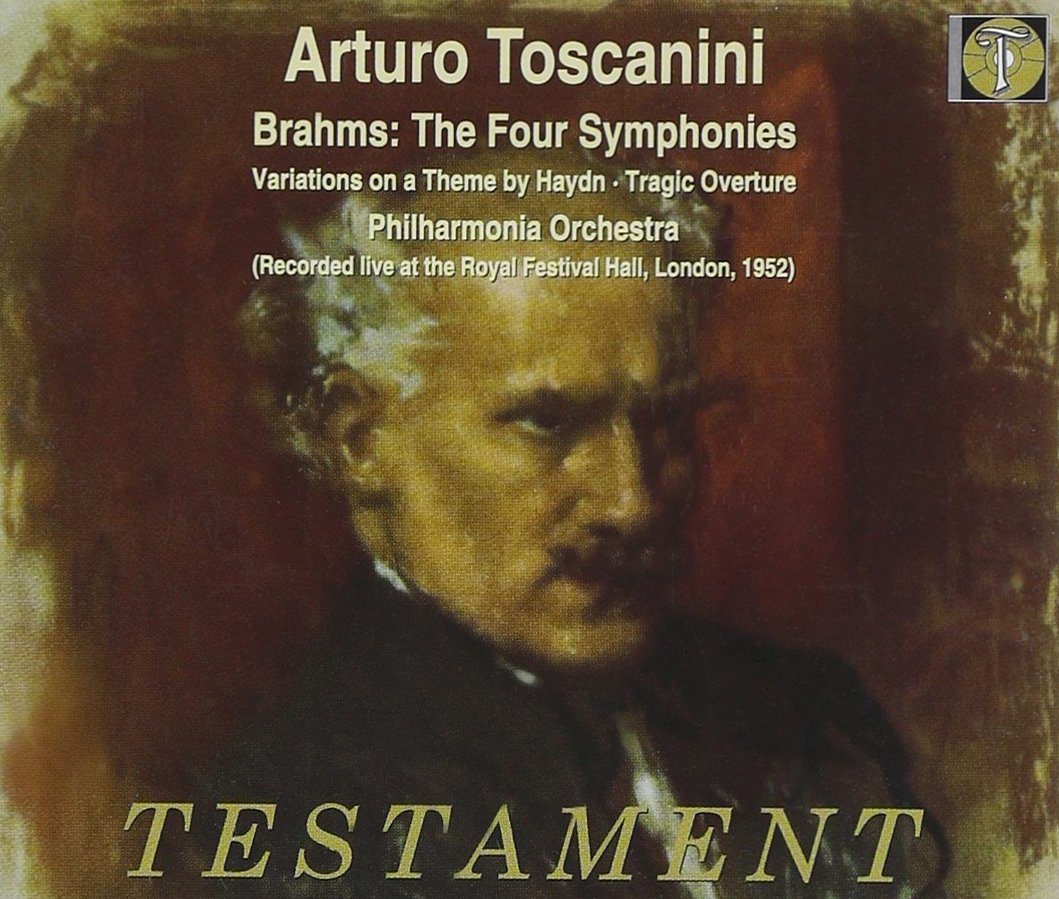 Toscanini dirigiert Brahms (Die vier Sinfonien) (Aufnahme Live London 1952) Classical