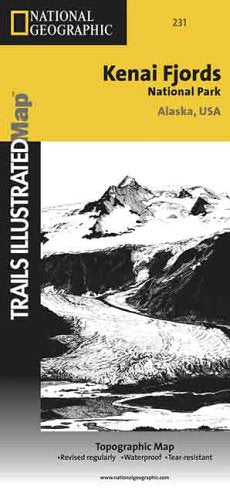 Kenai Fjords Nationalpark, AK: 1:105600 Leisure, Home & Garden