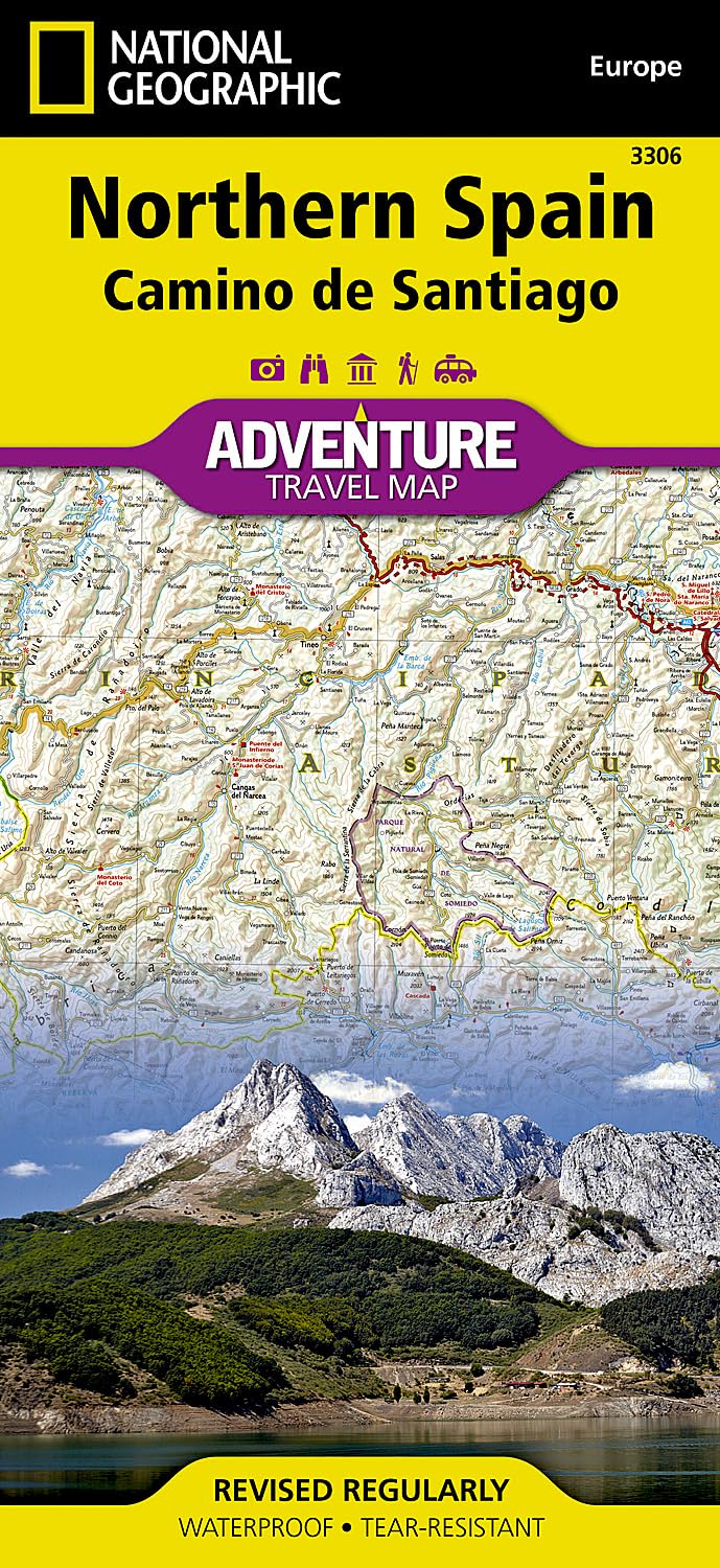 NORTHERN SPAIN 1/380.000 book