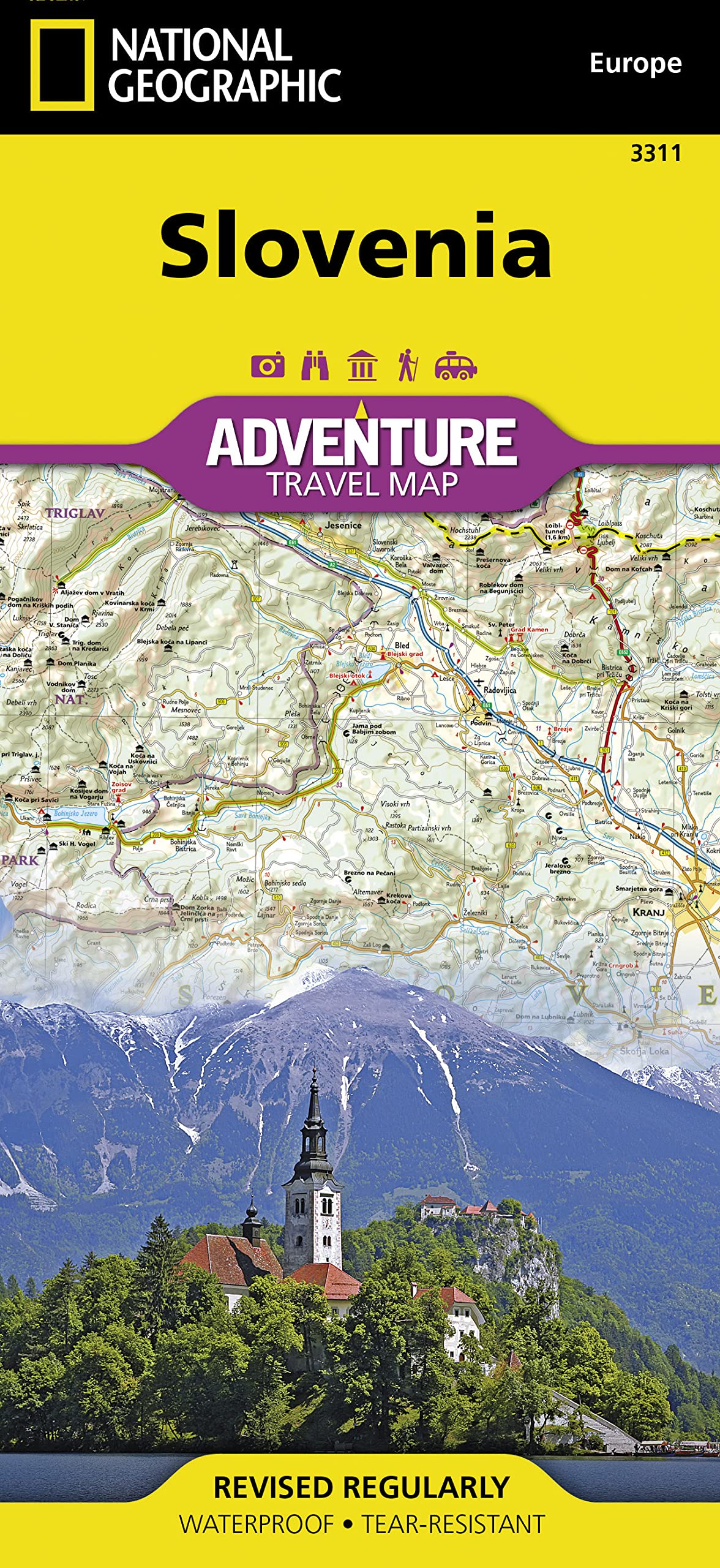 SLOVENIA 1/205.000 book
