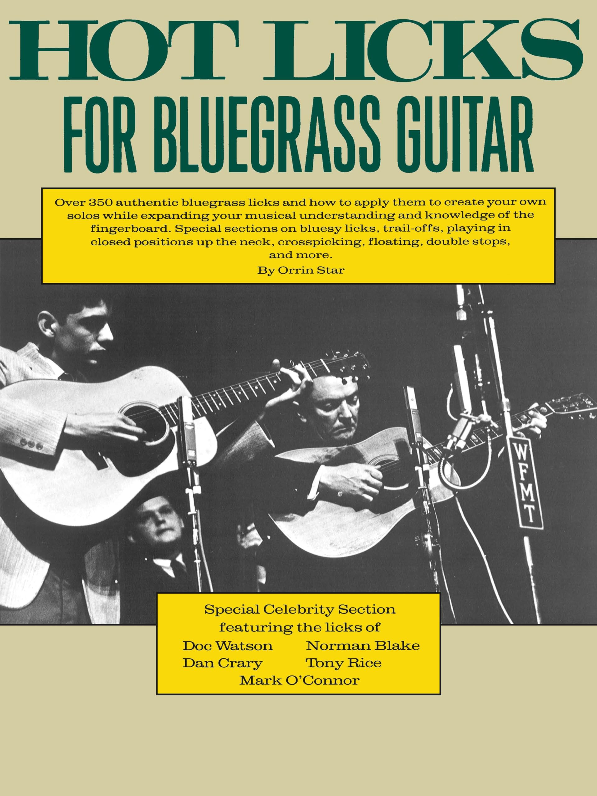 Hot Licks for Bluegrass Guitar Sheet Music