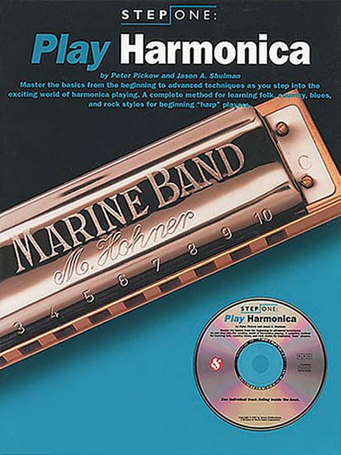 Step One: Play Harmonica. Enthält CD Sheet Music