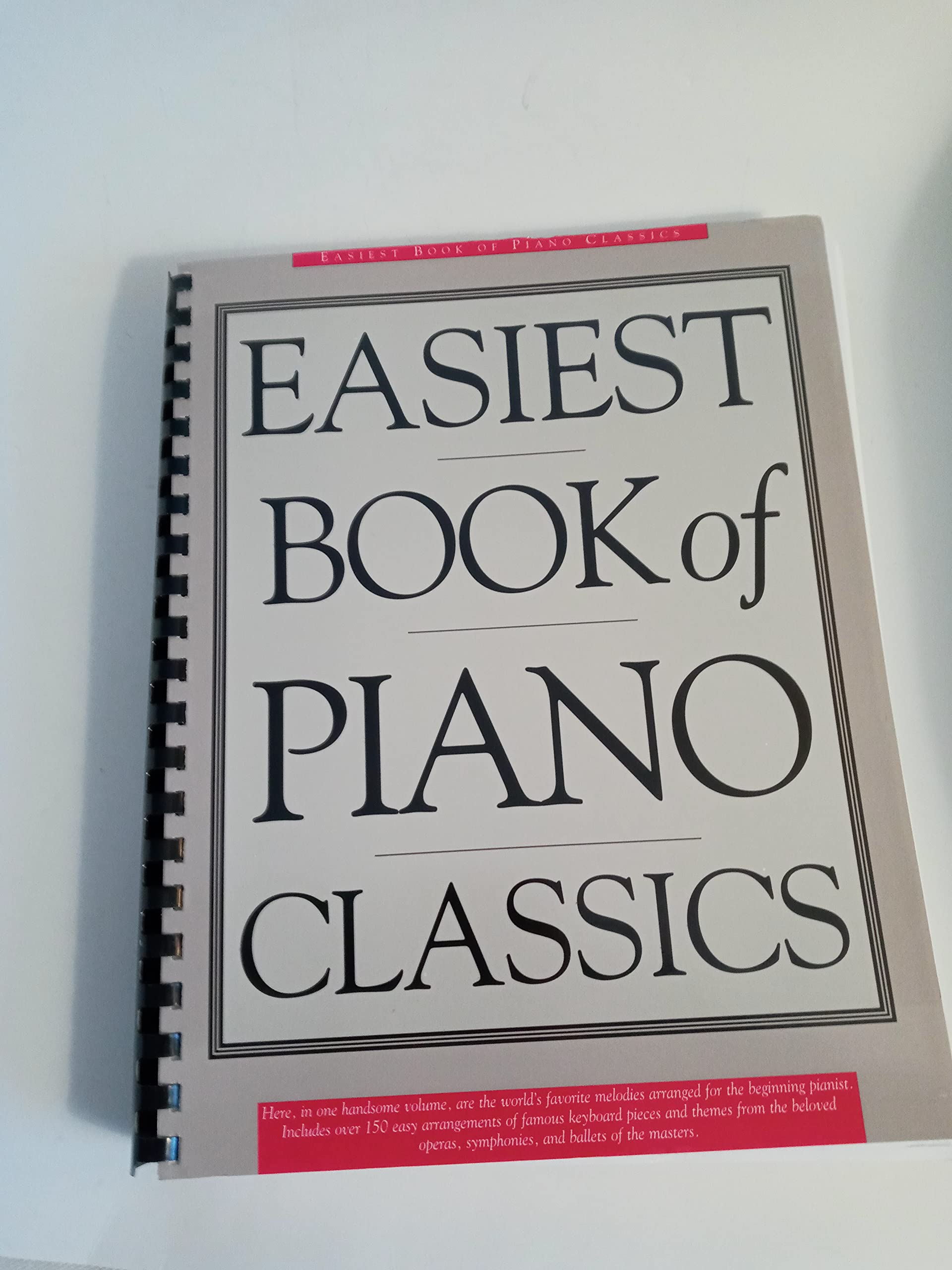 Easiest Book of Piano Classics Sheet Music